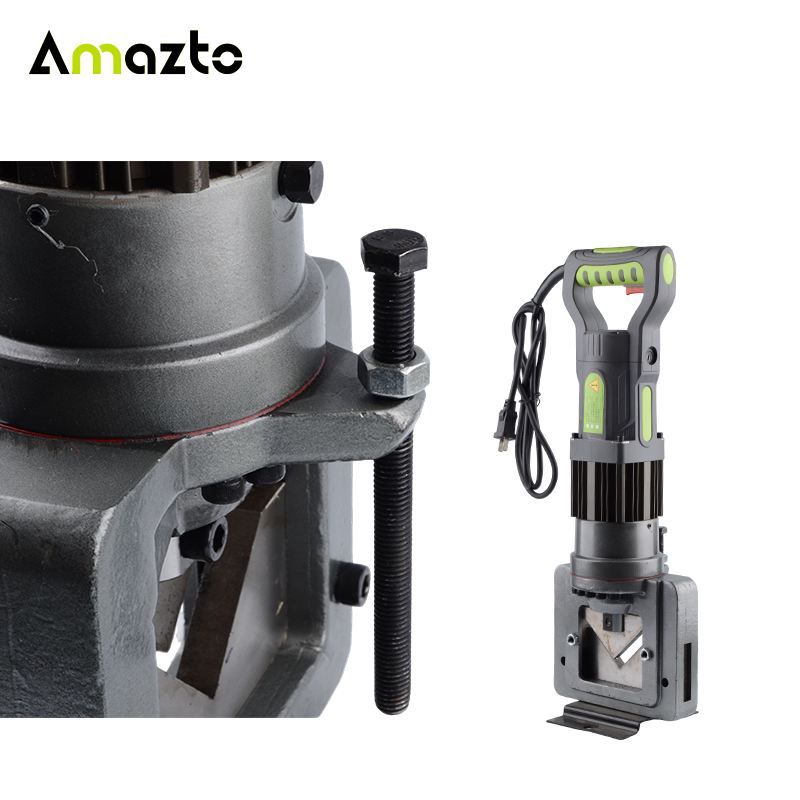 Электрический плунжерный станок для резки плоского железа LZ-60 с выходными отверстиями